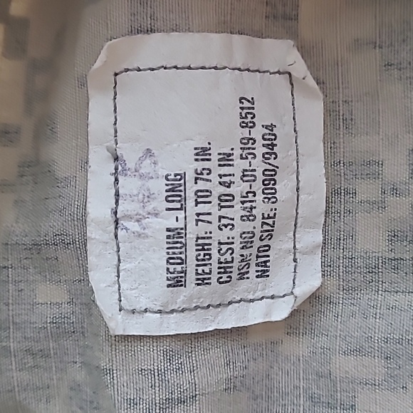 Army Issue UCP Field Jacket Digital Camo ACU size Medium Long - Picture 2 of 7